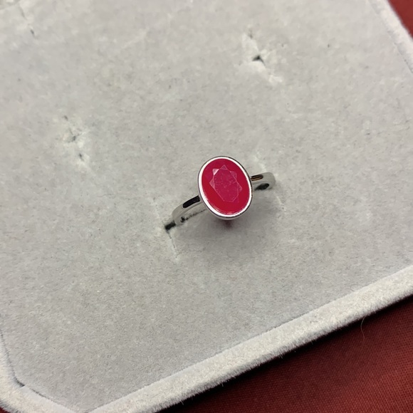 2CT Natural Burma Ruby Ring - Picture 11 of 13